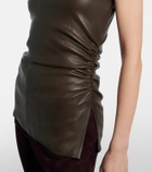 Stouls Laya leather bustier