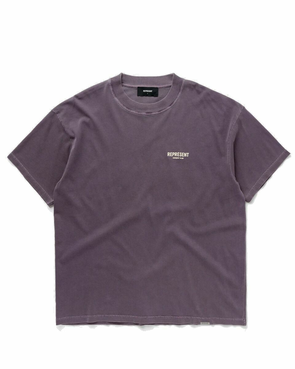 Photo: Represent Represent Owners Club T Shirt Purple - Mens - Shortsleeves