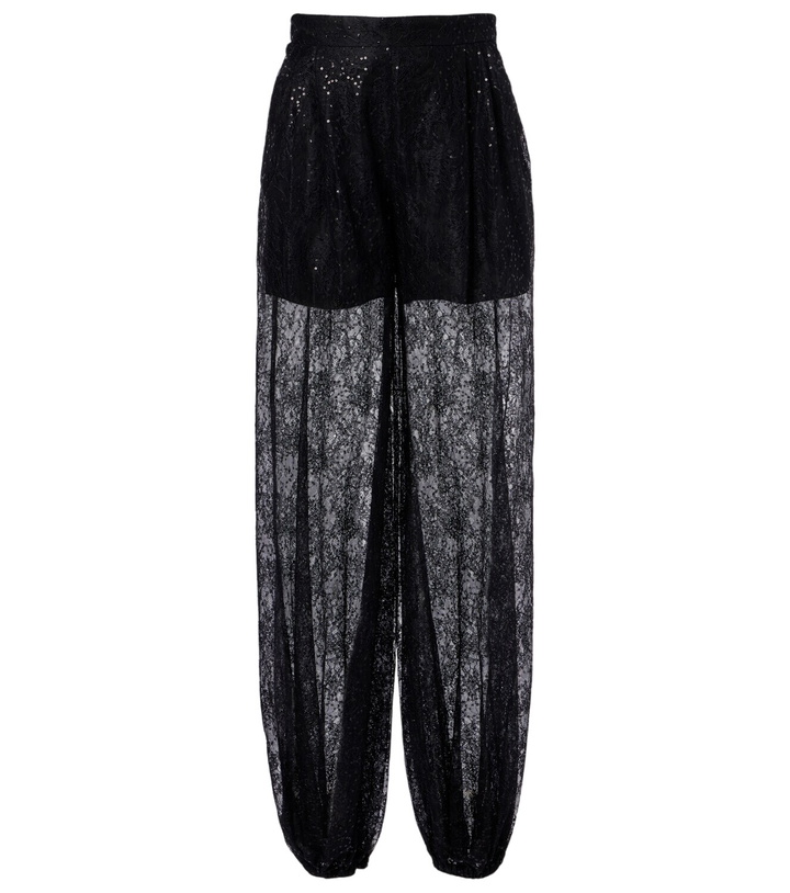 Photo: Nina Ricci Sequined lace balloon pants