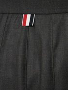 THOM BROWNE Pleated Drop Back Midi Skirt