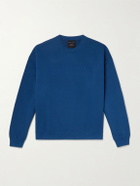 Canada Goose - Rove Logo-Embroidered Cotton-Jersey Sweatshirt - Blue