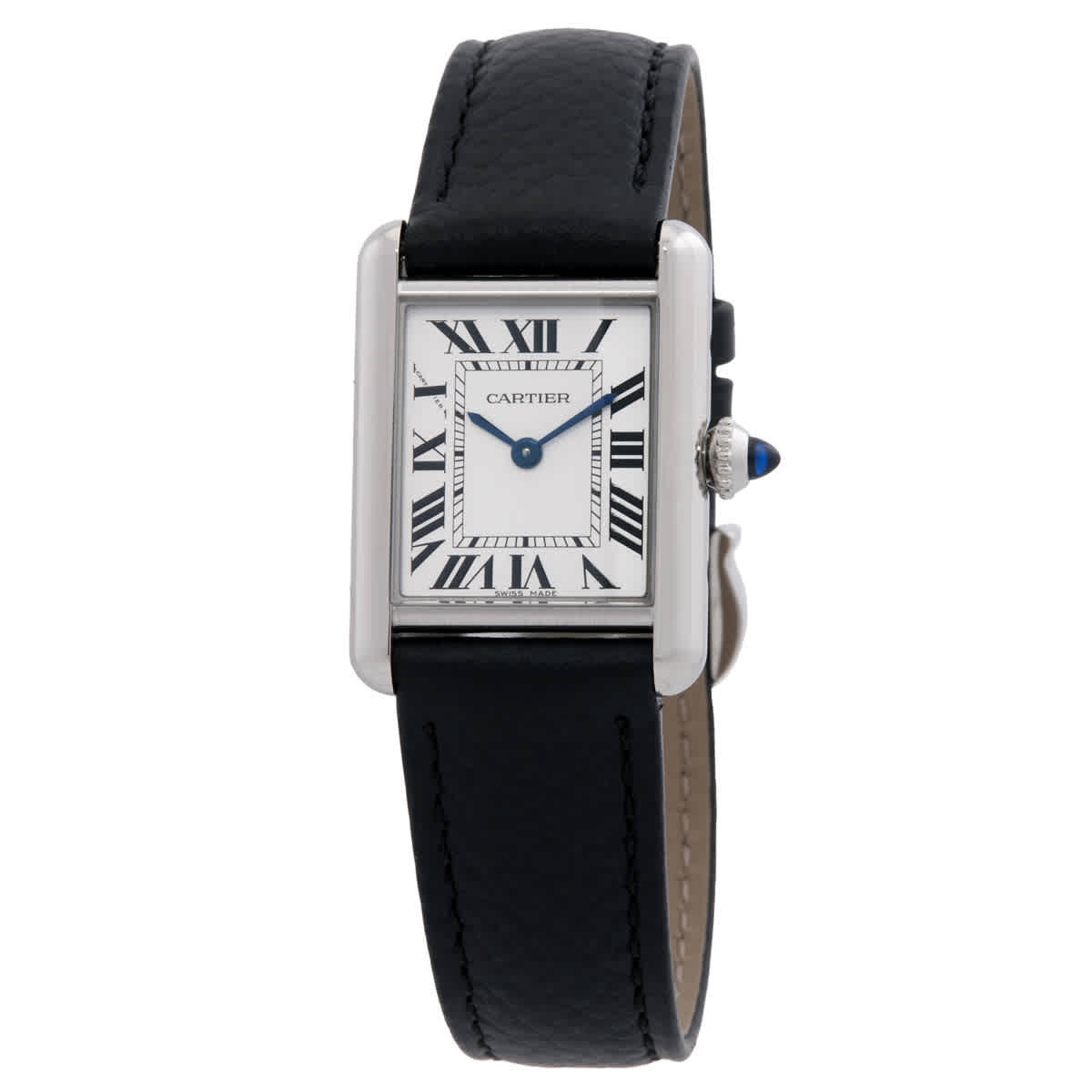 Cartier Tank Must Small Size Quartz White Dial Unisex Watch WSTA0110