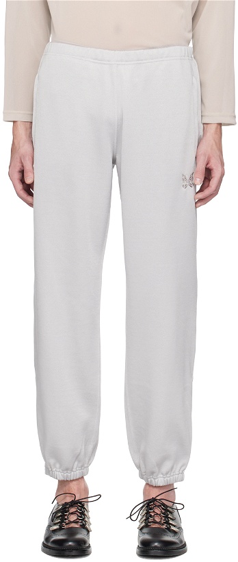 Photo: NEEDLES Off-White Zipped Lounge Pants