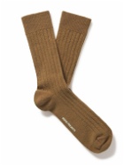 Norse Projects - Ebbe Ribbed Cotton-Blend Socks