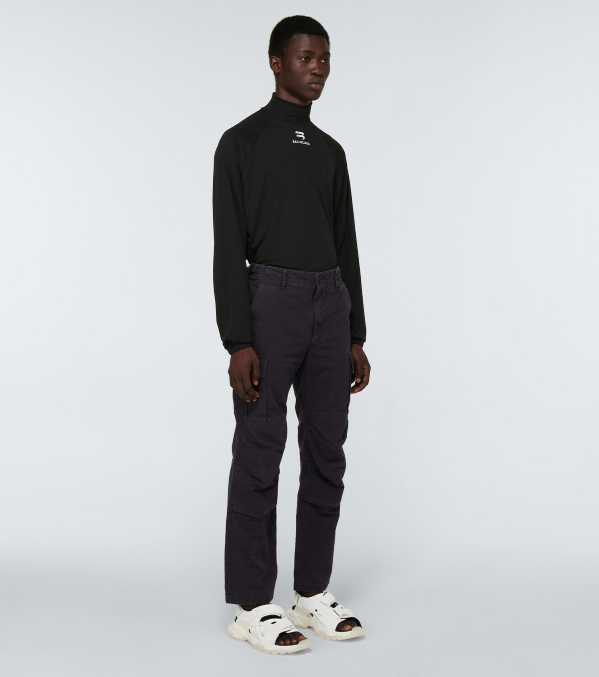Balenciaga - Track strapped sandals