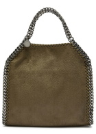 Stella Mccartney Falabella Mini Faux Suede Tote - Olive - One Size