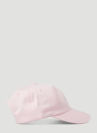Logo Embroidered Baseball Cap in Pink