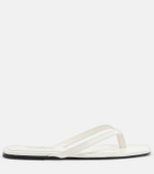 Toteme Leather thong sandals