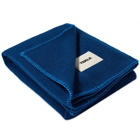 Tekla Fabrics Pure New Wool Blanket in Blue