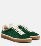 Loro Piana Tennis Walk suede sneakers