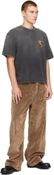 Ksubi Gray Shield Halen S/S T-shirt