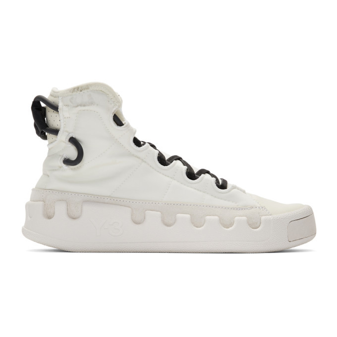 Photo: Y-3 White Kasabaru Sneakers