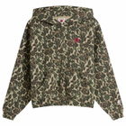 ICECREAM Women's Zip Through Hoodie in Camo