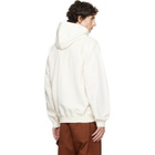Helmut Lang Off-White Logo Hoodie