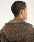 Brooks Brothers Men's Harris Tweed Fun Walking Coat | Brown