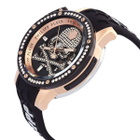 Philipp Plein Hyper Sport Automatic Crystal Black Dial Mens Watch PWUAA0223