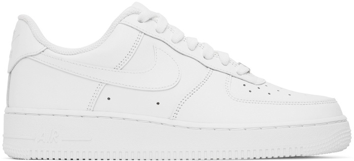 Photo: Nike White Air Force 1 '07 Sneakers