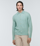 Auralee - Wool and cashmere knit shirt