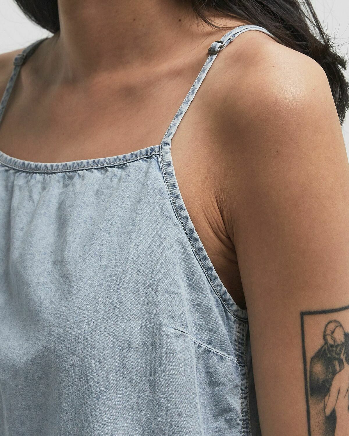 American Vintage PAYBOU Blue Womens Dress