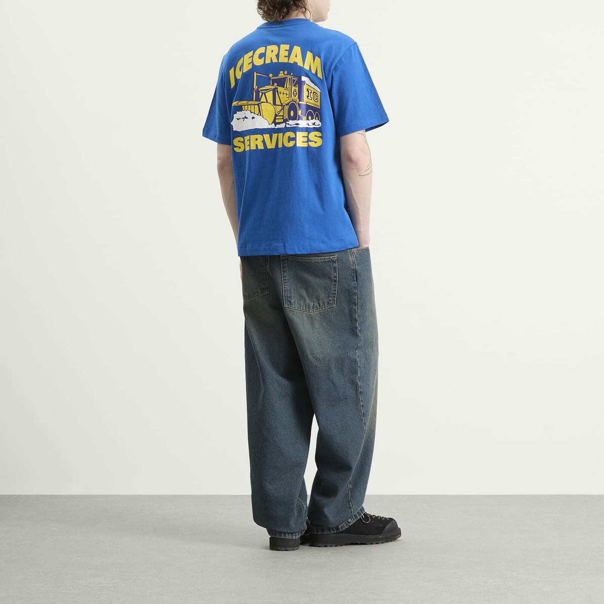 ICECREAM Men's IC Services T-Shirt in Blue