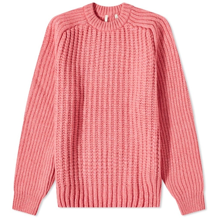 Photo: Sunflower Men's Como Chunky Knit in Pink