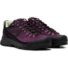 Salomon Purple X-Alp Leather Sneakers