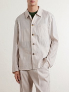 Paul Smith - Linen and Wool-Blend Overshirt - Neutrals