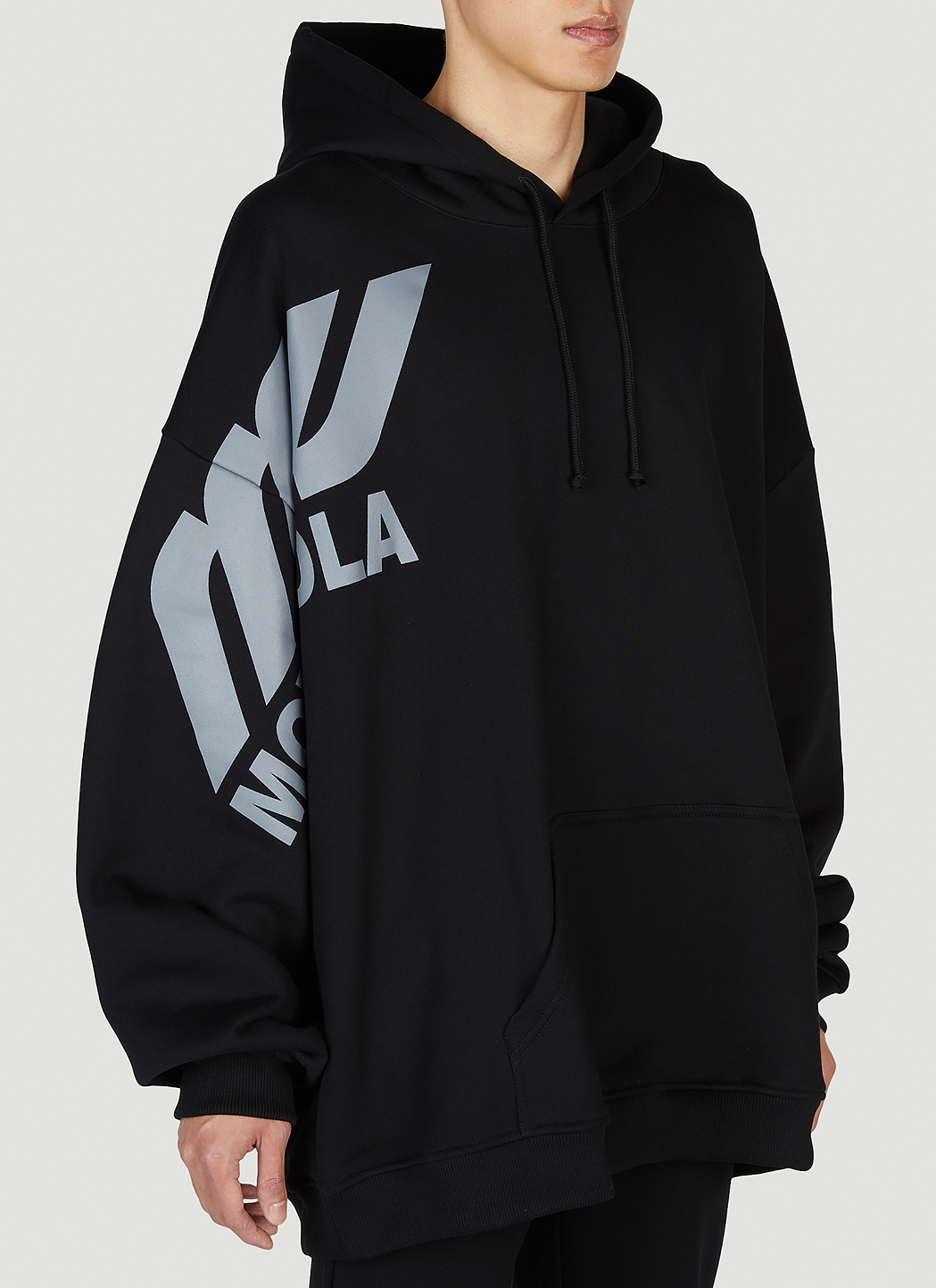 Mowalola Logo Print Hooded Sweatshirt Mowalola
