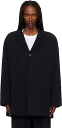 Fear of God Black Tencel Nylon Unlined Relaxed Blazer