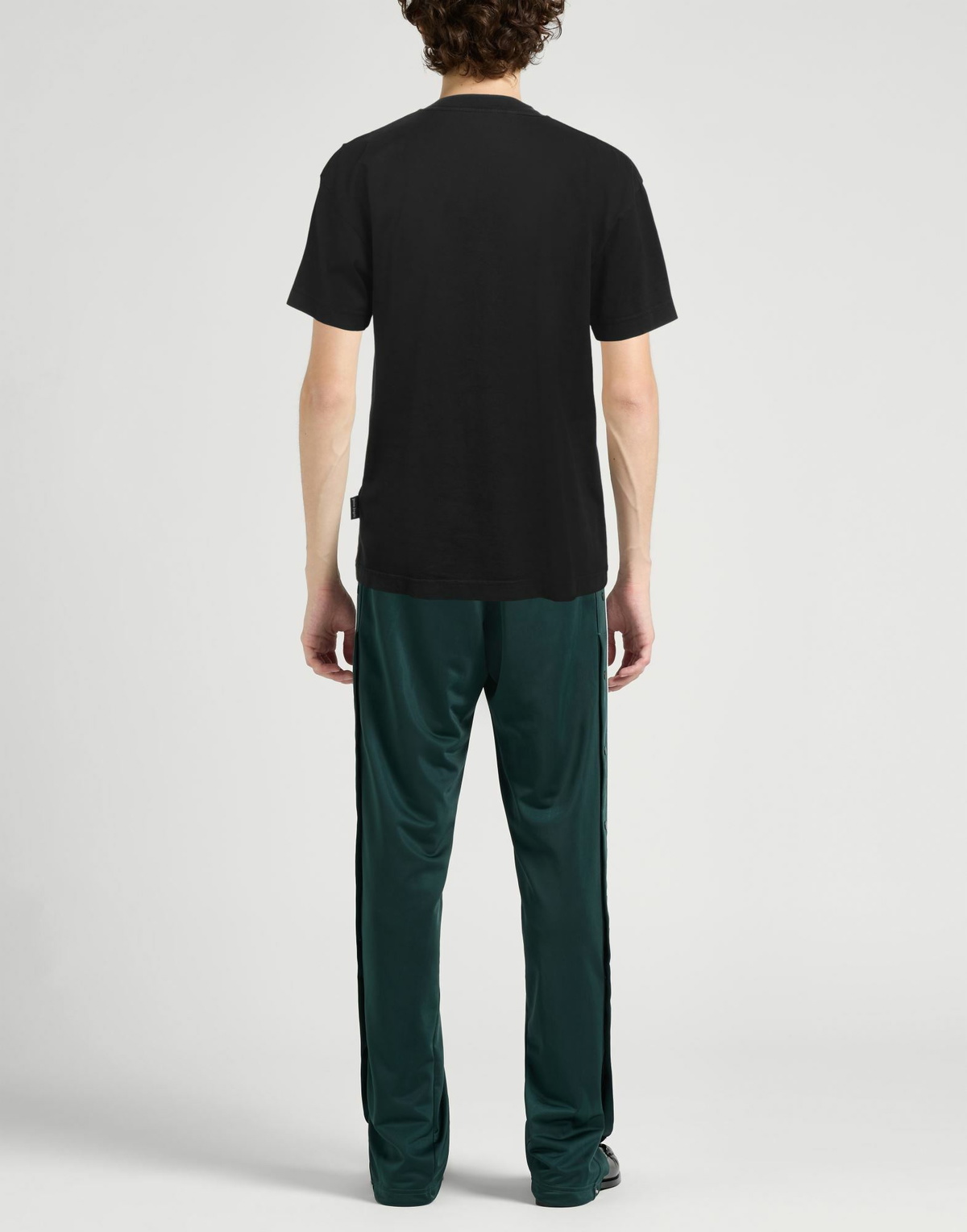 Palm Angels Mens T-shirt in Black