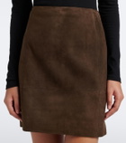 Vince Suede miniskirt
