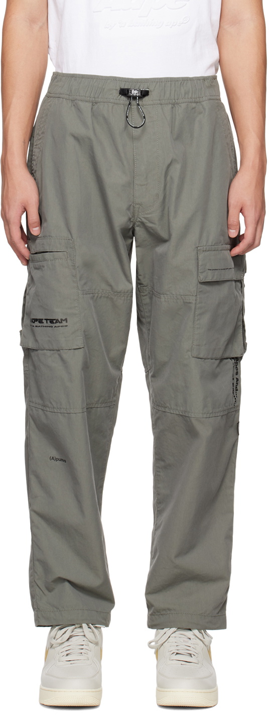 Musium Div. Drawstring Tapered Cargo Trousers - Farfetch