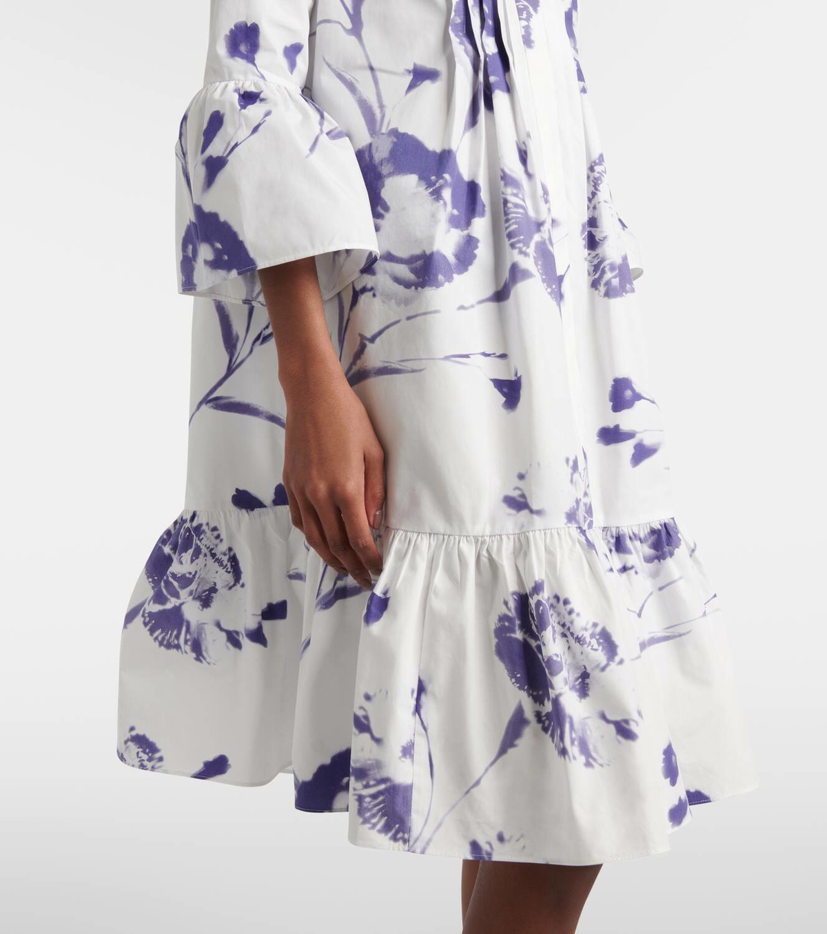 Erdem Floral cotton minidress