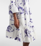 Erdem Floral cotton minidress