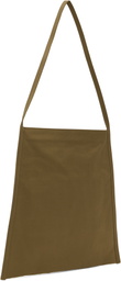 Ruohan Khaki Satin Tote