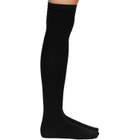 Baserange Black Overknee Socks