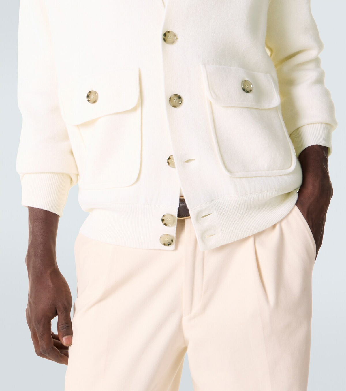Allude Wool and cashmere jacket