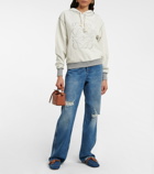 Loewe - Anagram reversible cotton hoodie
