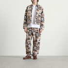 Patta Men's Collage Canvas Pants in Beige