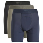 SKIMS Men's Sport Boxer Brief 7" - 3-Pack in Navy Gunmetal Multi
