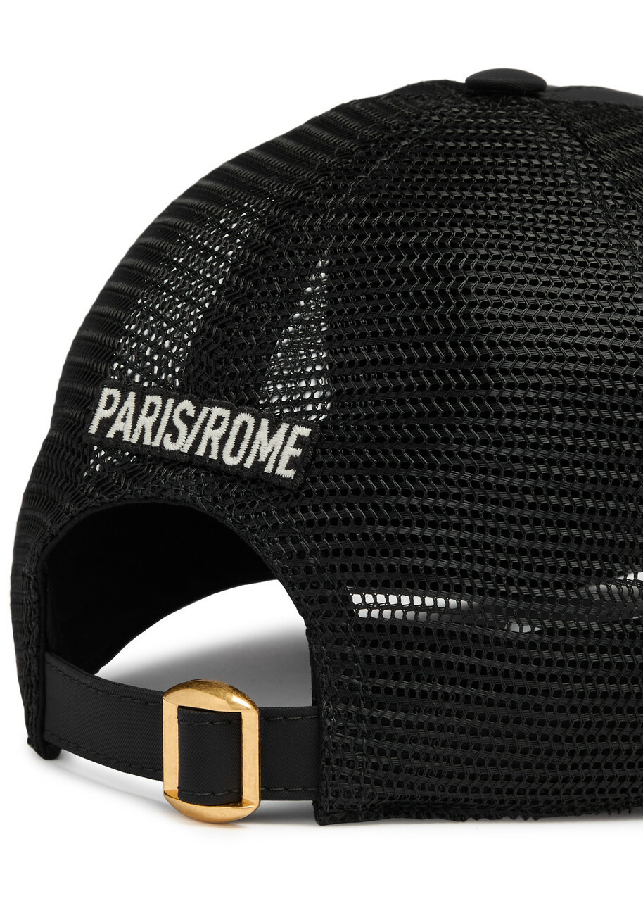 Valentino Garavani Logo-print Shell Trucker cap Black Valentino Garavani