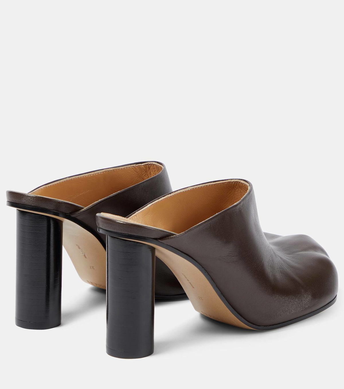 サンダル・ミュール J W ANDERSON Black nappa leather Paw mules JW Anderson Paw leather mules JW Anderson