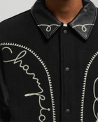Champion X Angelo Baque Bomber Jacket Black Bomber Jackets
