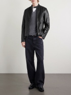 Golden Bear - The Vista Leather Jacket - Black