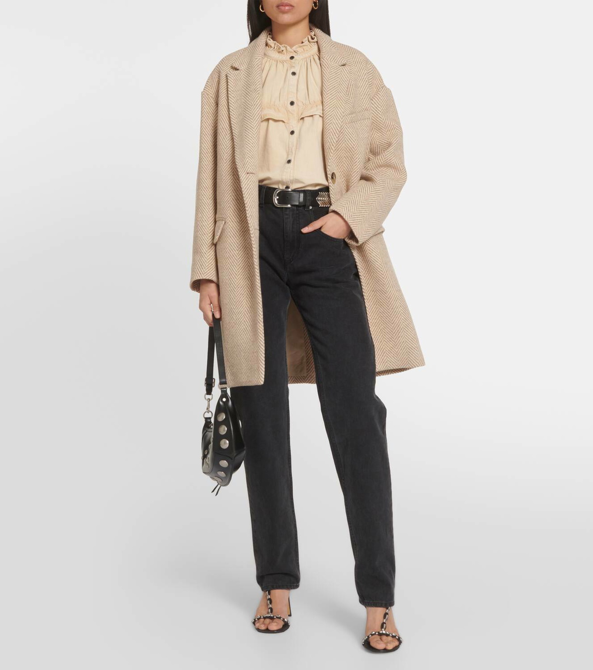 Marant Etoile Idety denim top Isabel Marant Etoile