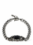 ALEXANDER MCQUEEN - Ivy Skull Brass Chain Bracelet