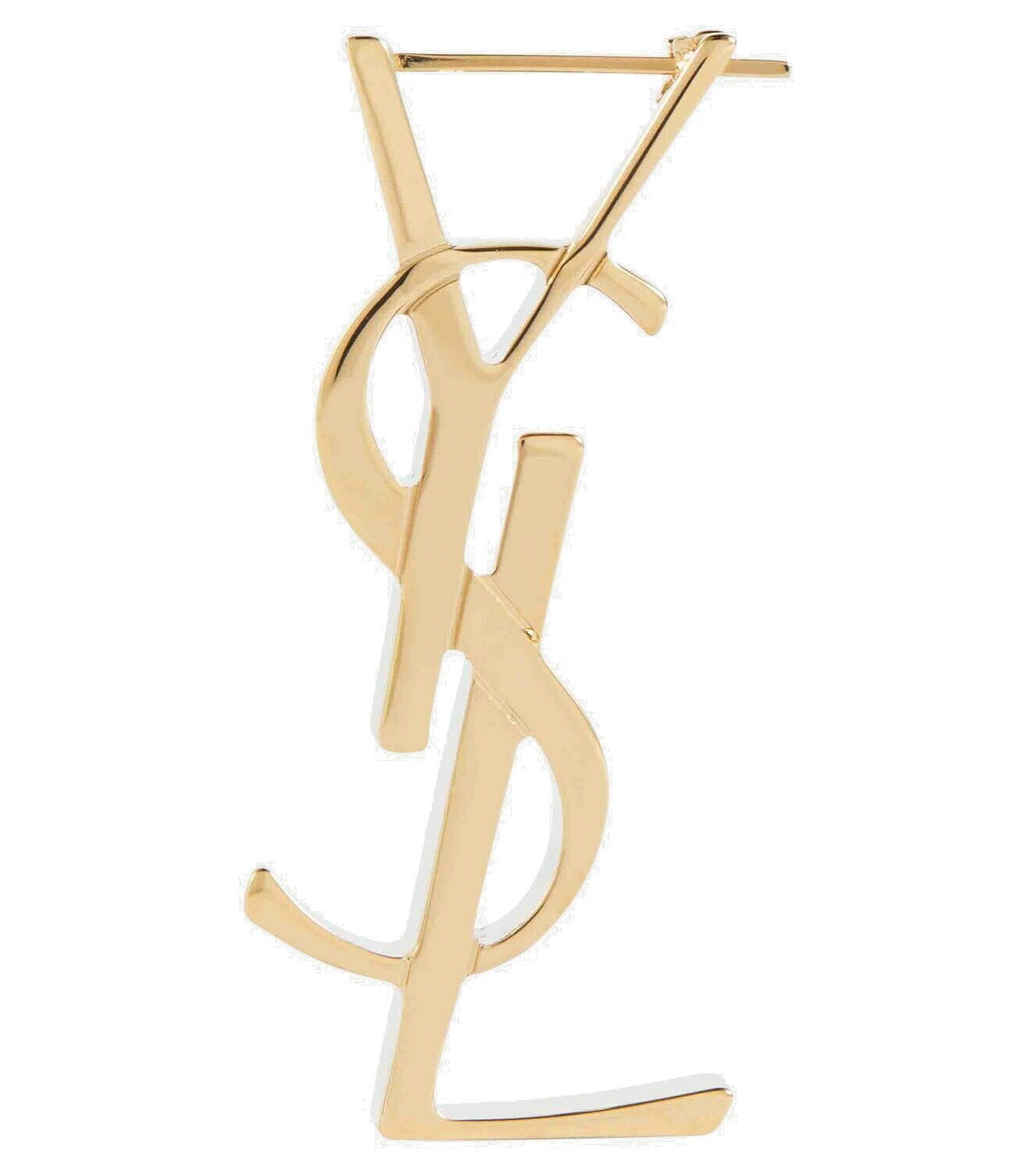 Saint Laurent - Cassandre monogram single earring Saint Laurent