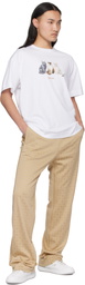 Givenchy Gold Shiny Monogram 72 Jacquard Sweatpants