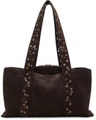 OSOI Brown Shell Duffel Bag