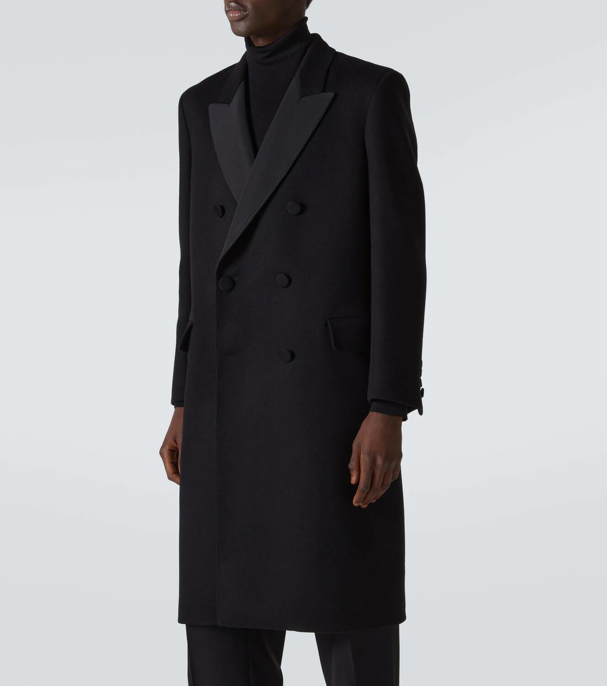 Loro Piana Double-breasted cashmere coat